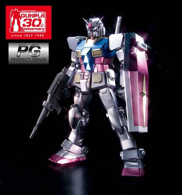 PG版RX-78-2 Gundam 30週年限定版.鋼彈模型1/60.麗王.鋼彈.玩具.鋼彈模型