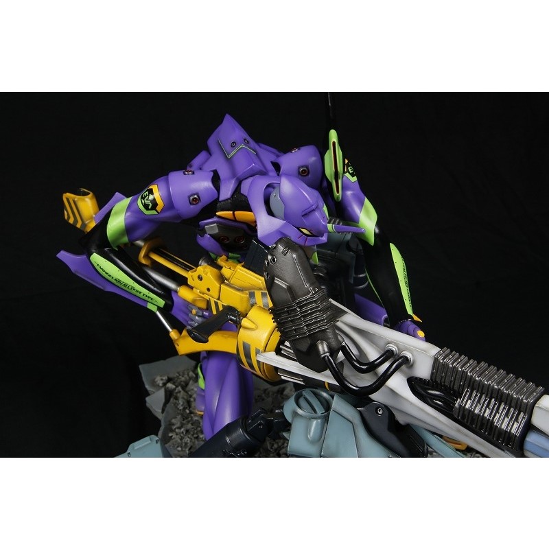 海洋堂KAIYODO EVANGELION Movie Scene STATUE 新劇場版序初號機.鋼彈