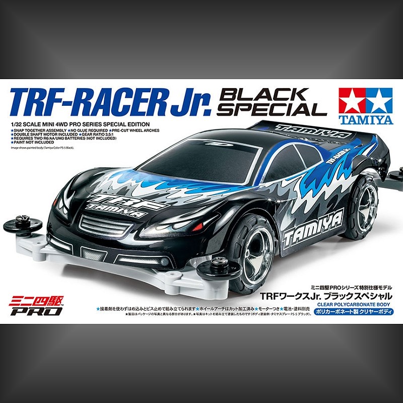 Tamiya 四驅車TRF-RACER JR. BLACK SPECIAL.玩具王國Toyking.鋼彈.鋼彈